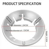 Gas Saver Burner Stand Gas Chula Burner Gas Saver Stand Jali Ring TrendTek Fire & Windproof Energy Saving, Gas Chula Support Stand 4 Legs Supported for Indian Gas