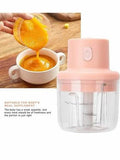 Electric chopper and grinder